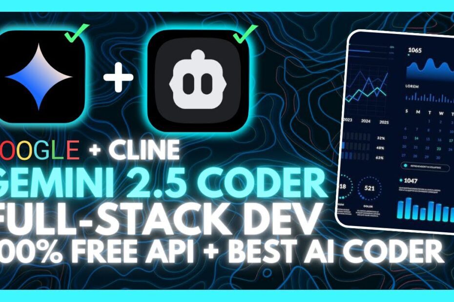 Desenvolva Aplicativos Full-Stack Grátis com Gemini 2.5 Pro e Cline: Coder de IA Sem Código!