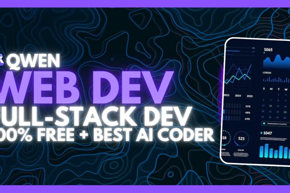 Desenvolva um App Full-Stack Grátis com Qwen Web Dev: A Revolução da Programação Sem Código!