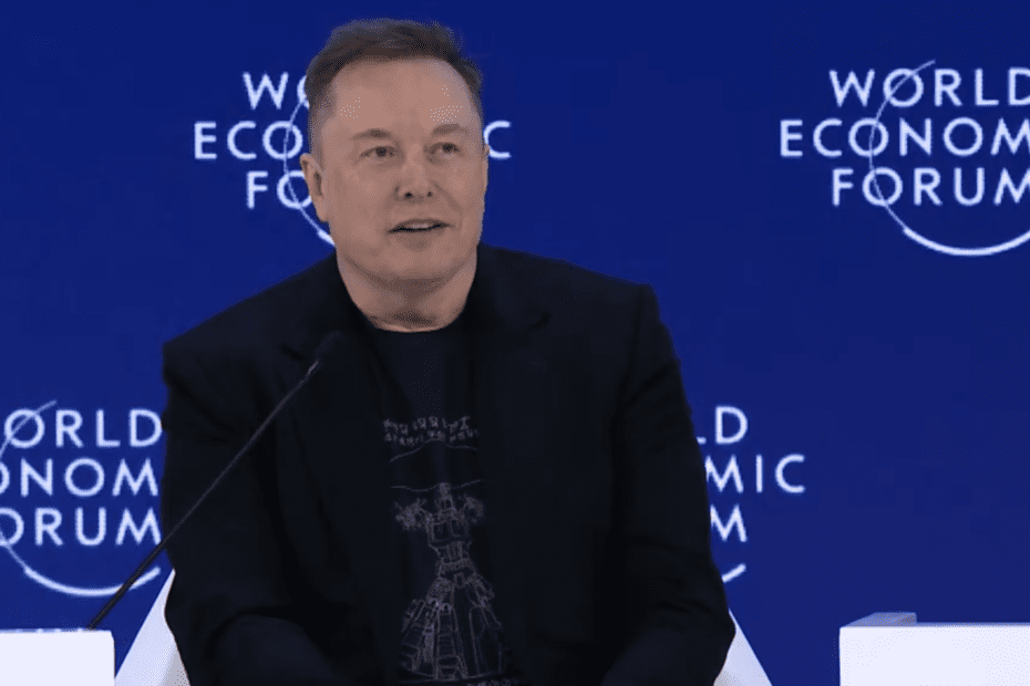 IA vai ser mais inteligente que humanos daqui cinco anos, diz Musk em Davos