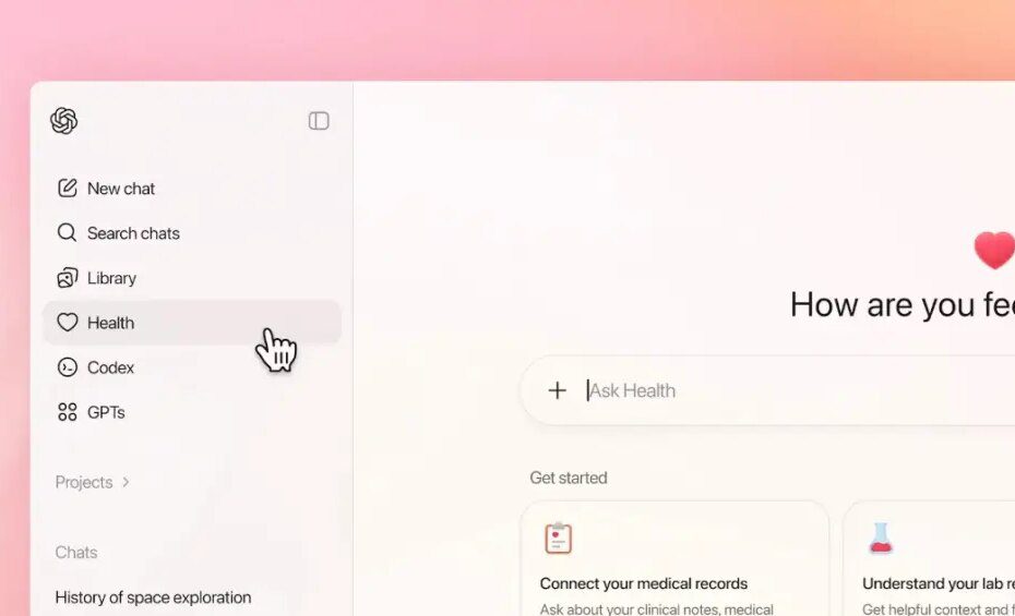 Dona do ChatGPT lança IA focada em conversas sobre saúde; ‘É preciso cautela’, diz especialista