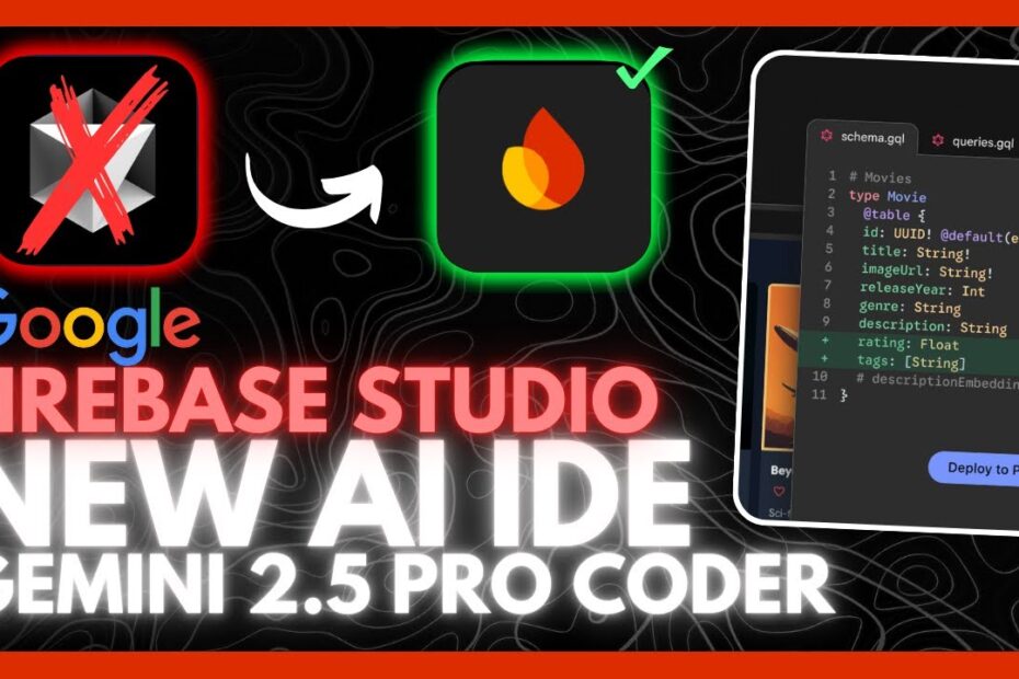 Firebase Studio: O Editor de Código AI GRÁTIS para Criar Apps Full-Stack - Comparativo com Cursor e Bolt