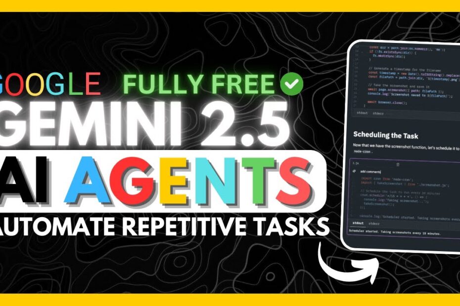 Gemini 2.5: Descubra como os Poderosos Agentes de IA Podem Fazer Qualquer Coisa Grátis!
