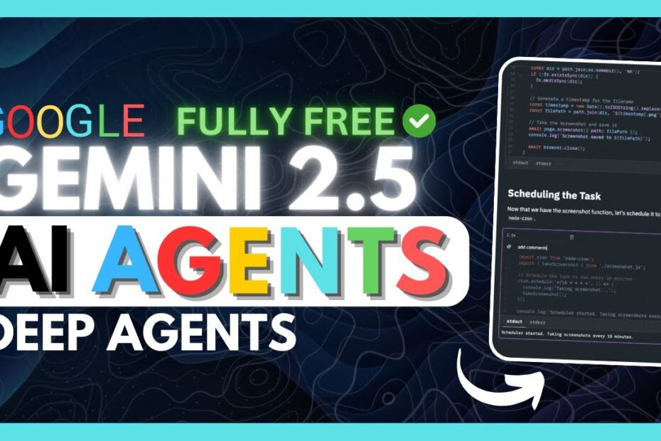 Gemini 2.5: Explore os Poderosos Agentes de IA que Fazem Qualquer Coisa Grátis!