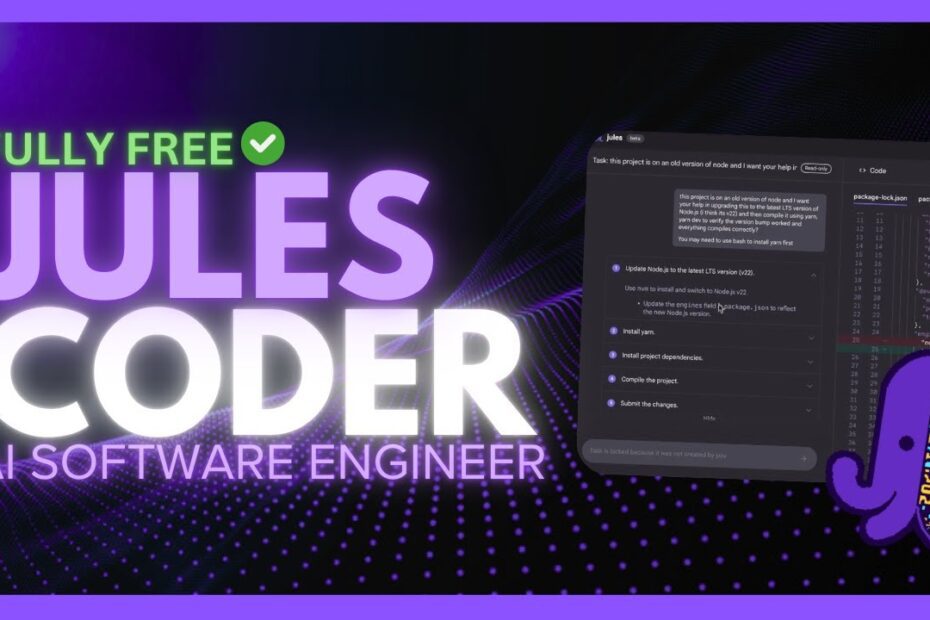 Google Jules: Conheça o Novo Codificador AI Assíncrono 100% Grátis que Está Revolucionando o Mercado!