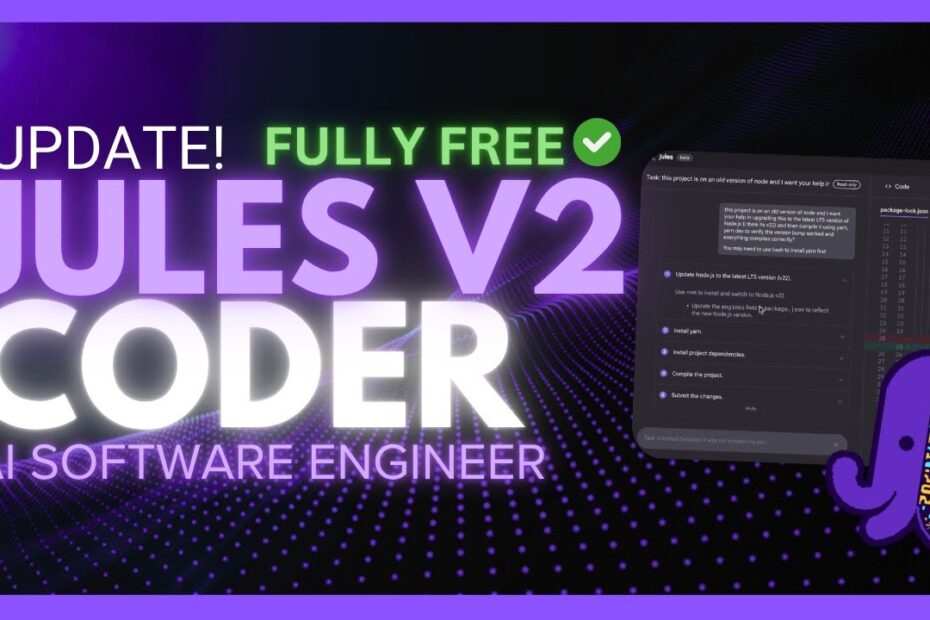 Google Jules v2: O Codificador de IA Assíncrono TOTALMENTE GRÁTIS que Supera Codex e Copilot!