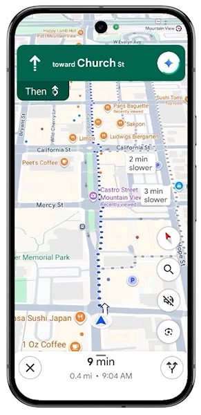 Google Maps ganha Gemini para caminhada e ciclismo