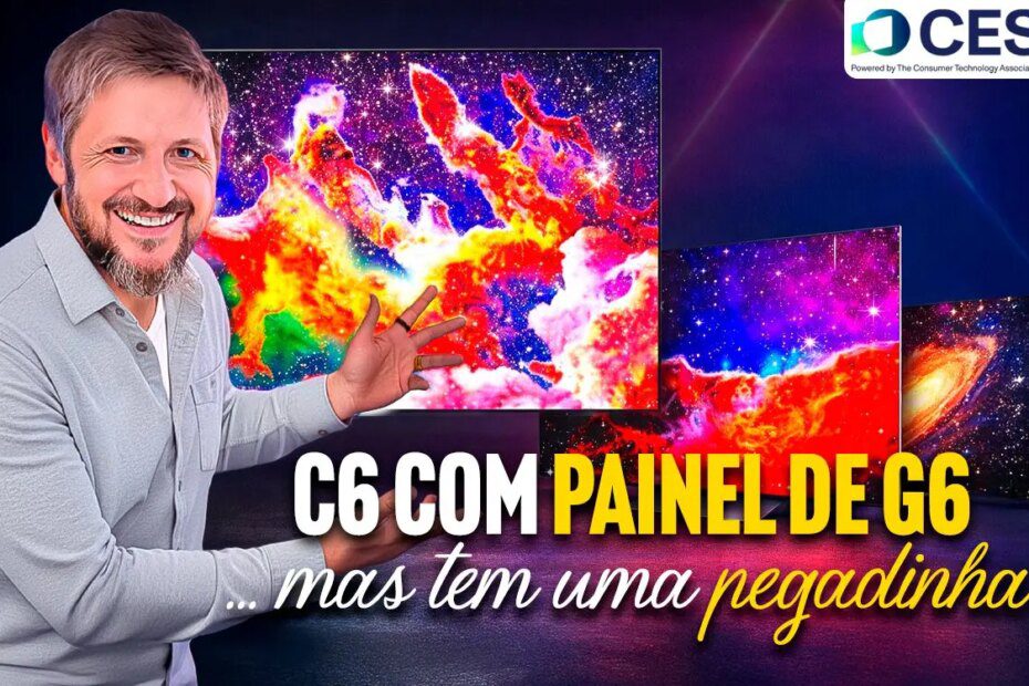 LG OLED C6 finalmente ganhou a tela da G6! Mas não em todos os tamanhos