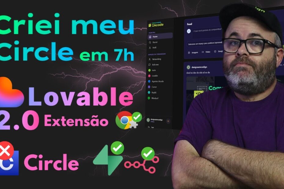 LOVABLE 2.0: A Revolução da Comunidade Completa em 7 Horas - Diga Adeus ao Circle