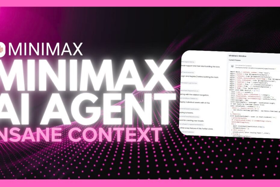 MiniMax Agent: O Novo Agente de IA Geral Open Source com 1 Milhão de Contextos e MCP
