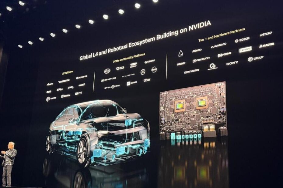 NVIDIA Alpamayo é o "momento ChatGPT" da direção autônoma de veículos