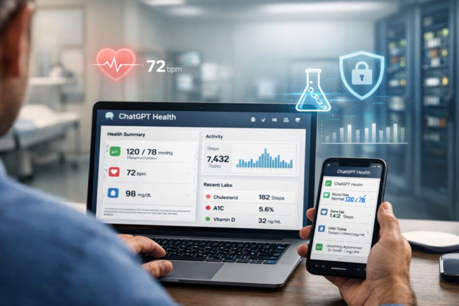 O que é o novo ChatGPT Saúde e como ele poderá se conectar com Garmin, Coros