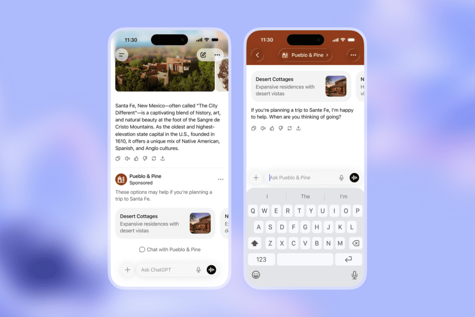 OpenAI define princípios para testar anúncios no ChatGPT