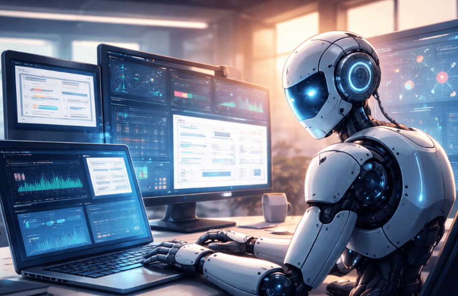 Um agente de IA autônomo que realiza tarefas em computadores.