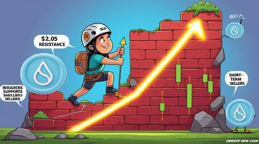 Previsão de preço para Sui (SUI): Sui mantém suporte no canal ascendente enquanto traders se concentram na resistência de US$ 2.05.