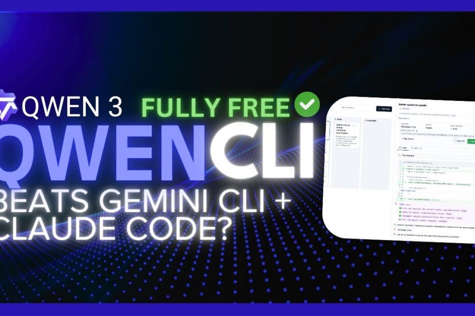 Qwen Code CLI: O Novo Agente de Codificação Rápido e Poderoso - Despedida ao Gemini CLI e Claude Code?