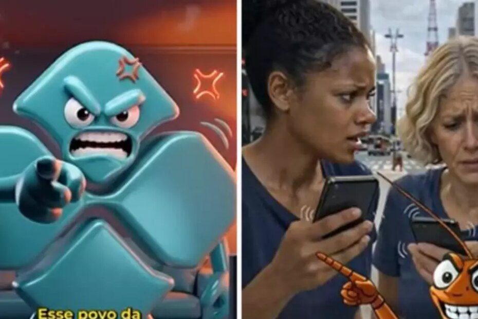 Rede do PT usa 'IA brava' para desmentir fake do Pix e associa direita a baratas