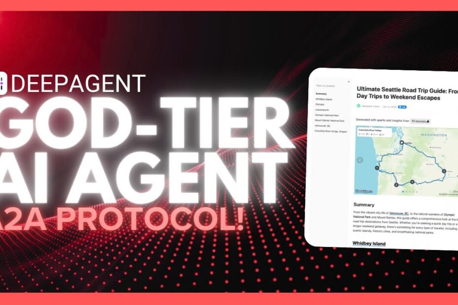 “Revolução na Comunicação Agent-To-Agent com o Novo A2A DeepAgent: Automatize e Construa Qualquer Coisa!”