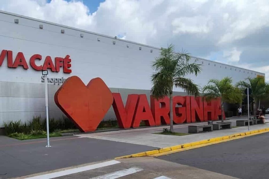Via Café Shopping Varginha Letreiro