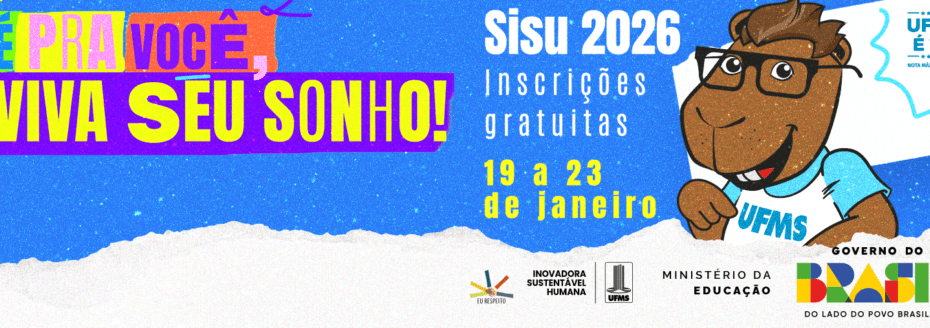 UFMS oferta 3,2 mil vagas no Sistema de Seleção Unificada