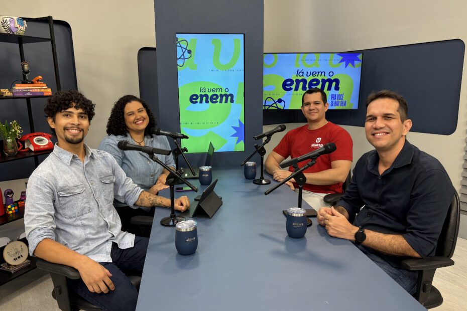 Videocast do Lá Vem o Enem aborda inteligência artificial e caminhos na área de tecnologia