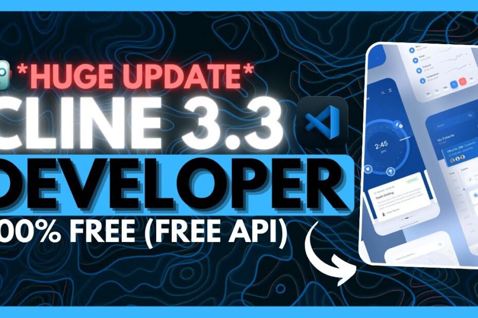 Atualização Cline v3.3: Agente de Codificação Autônomo AI Totalmente GRÁTIS com Nova API e Provedores!