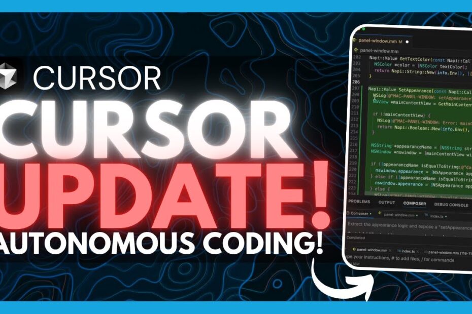 Atualização do Cursor: O Melhor Editor de Código Ficou AINDA Melhor com Recursos de Codificação Autônoma e Agentes de IA!