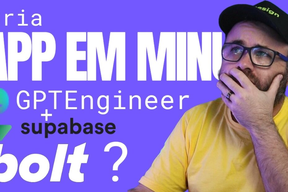 Como Criar Aplicativos em Minutos com Supabase: A Alternativa Superior ao Bolt