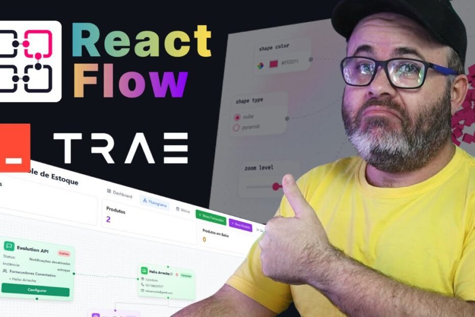 Como Criar Apps Inovadores com React Flow e Trae: Guia Completo e Dicas Práticas
