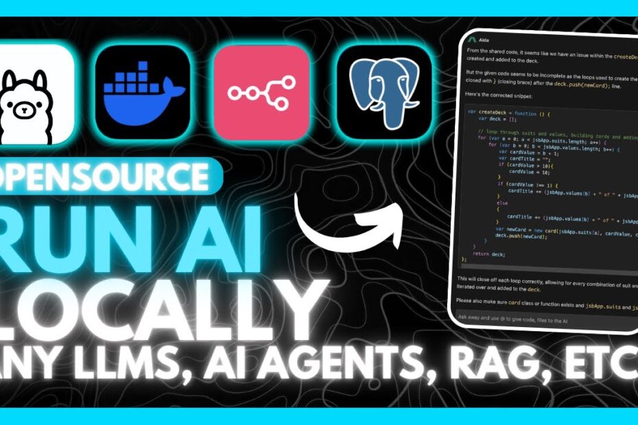 Como Executar Todos os Seus Modelos de IA Localmente em Minutos: LLMs, Agentes de IA, RAG e Mais – Guia Completo Open Source