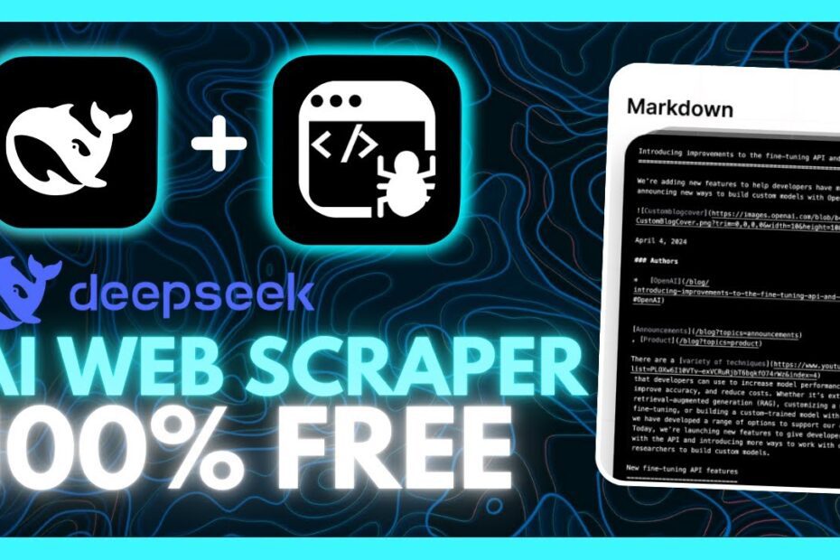 Como Fazer Scraping de Qualquer Site Grátis e Sem Código com DeepSeek e Crawl4AI: Guia Completo