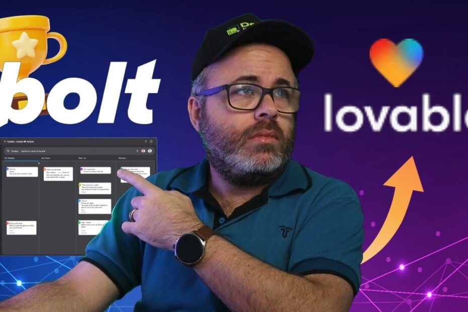 Como Usar o Bolt.new e Lovable para Criar uma Kanban Board Eficiente