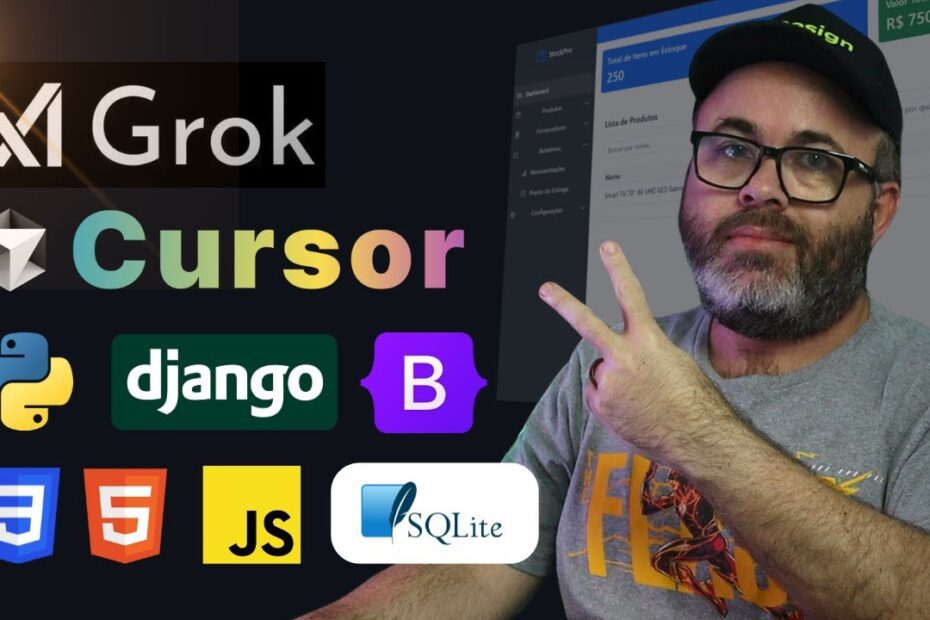 Crie Aplicativos Rápidos com Grok, Cursor, Django, Python e Bootstrap - Parte 2