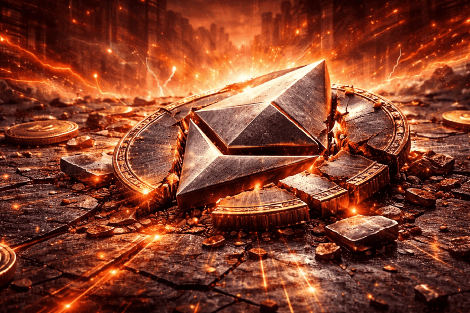 Ethereum despenca Criptomoeda cai abaixo de US$ 2.000