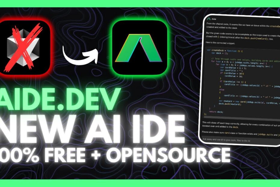 Descubra o Aide IDE: Novo Editor de AI Grátis com Cursor e Alternativa ao Windsurf - Opensource e Local!