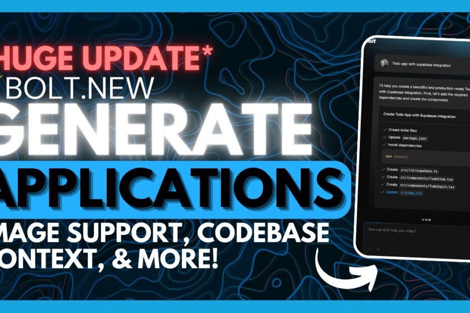 Descubra o Bolt.New: O Melhor Agente de Codificação AI Open Source com Suporte a Imagens e Upload de Pastas - Local e Gratuito!