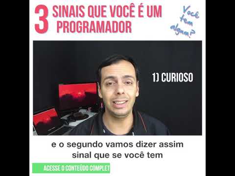 Descubra os 3 sinais que indicam que você tem dom para ser um programador