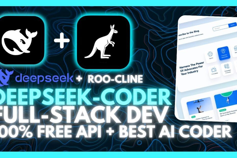 Desenvolva Aplicativos Full-Stack Sem Programar: Deepseek-R1 e RooCode, o Melhor Agente de Codificação com IA!