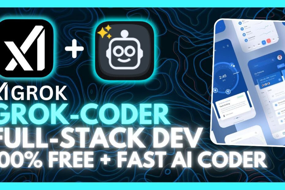 Desenvolva um App Full-Stack Grátis com Grok 3 Coder: Sem Necessidade de Código! (Crie Qualquer Coisa!)
