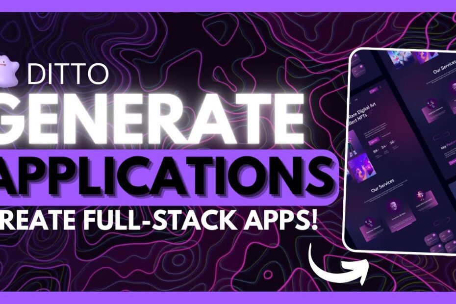 Ditto: Agente de IA Auto-Construtiva para Criação de Apps em Segundos - Projetos Open Source