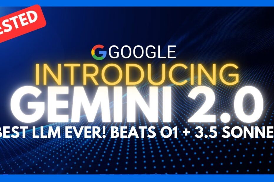 Gemini 2.0 Flash: A Comparação Completa com Claude 3.5 Sonnet e o1 - O Melhor LLM do Mercado!