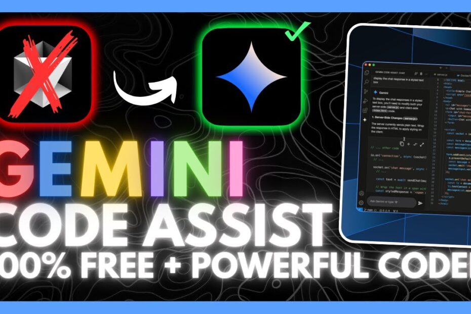 Gemini Code Assist: Novo Codificador AI Grátis do Google - Alternativa ao Github Copilot e Cursor!