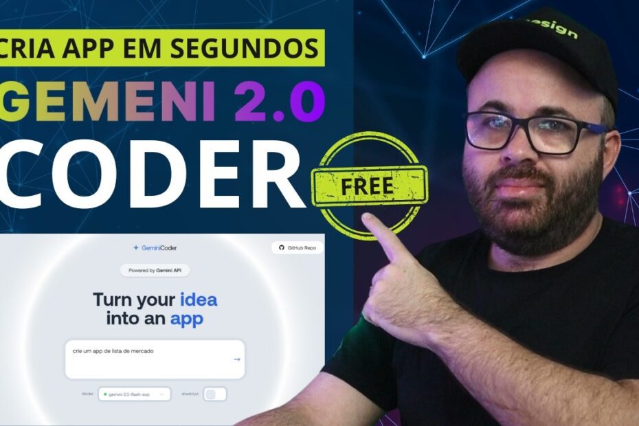 Google GeminiCoder: O Codificador Gratuito Que Cria Aplicativos em Segundos!