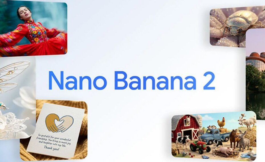 Google lança Nano Banana 2 e acelera geração de imagens com IA em até 4K
