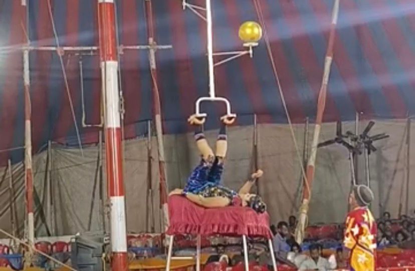 Você conseguiria assistir sem prender a respiração? Performance no Gemini Circus impressiona público na Índia – Misturebas News