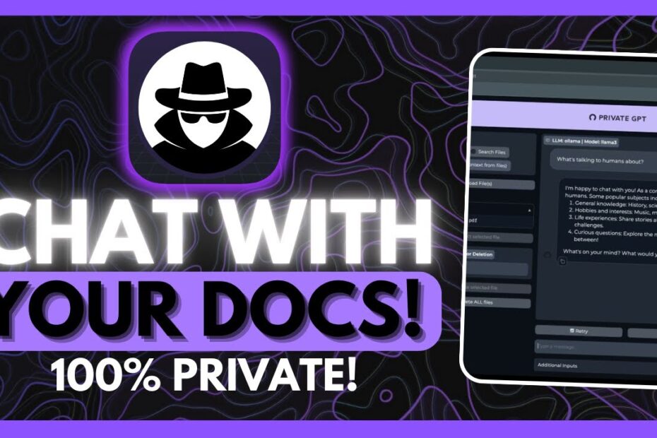 PrivateGPT: Conversem Privadamente com Documentos em PDF, TXT, HTML, PPTX e DOCX