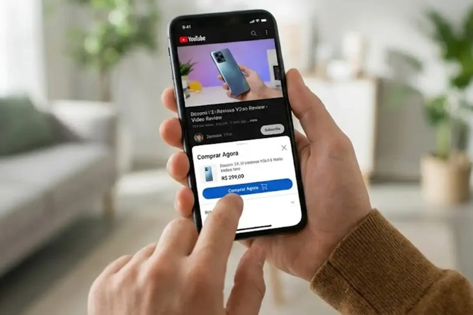 YouTube terá compras direto no app para concorrer com TikTok Shop