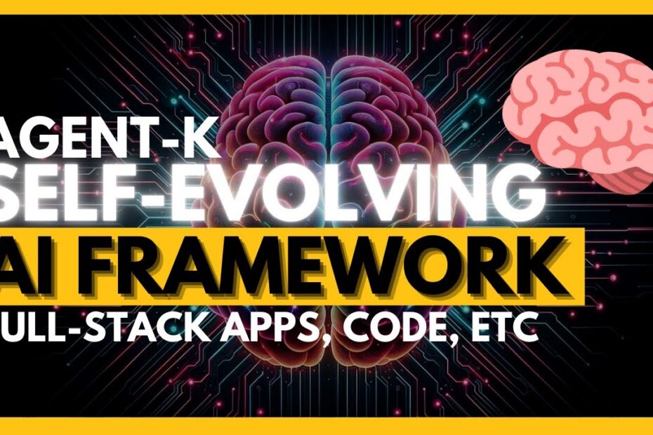 AgentK: O Poderoso Framework de IA Autoevolutiva para Desenvolvimento de Apps e Código
