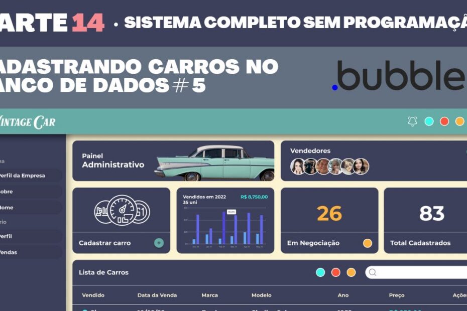 Bubble.io: Guia Completo para Cadastrar Carros no ERP - Parte 14 | Tutorial #NoCode
