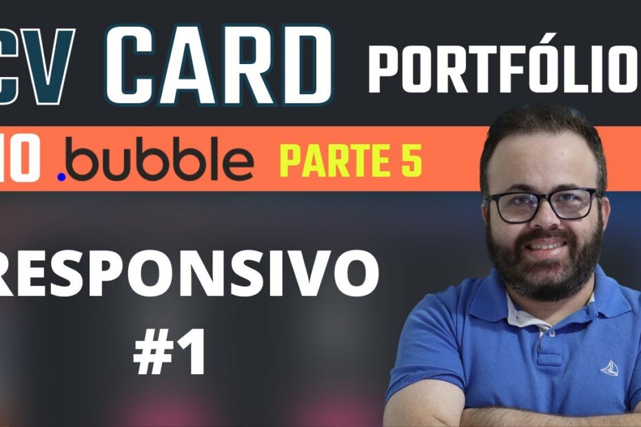 Como Criar um Portfólio com BUBBLE: Guia Completo de UI Design e Layout no- Code (Parte 5)
