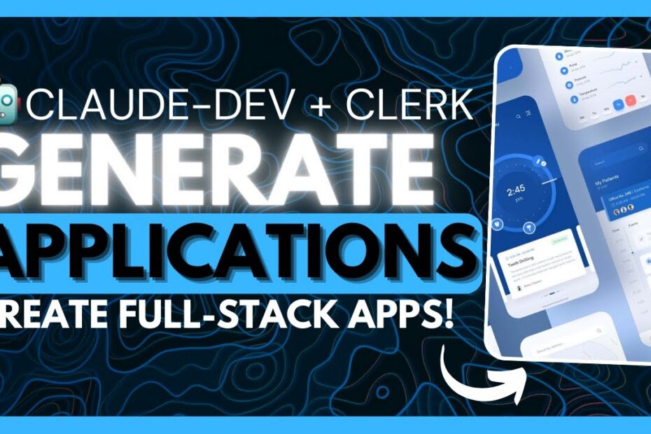 Como Criar uma Web App Full-Stack com IA: Guia Completo Usando ClaudeDev e Clerk com Autenticação
